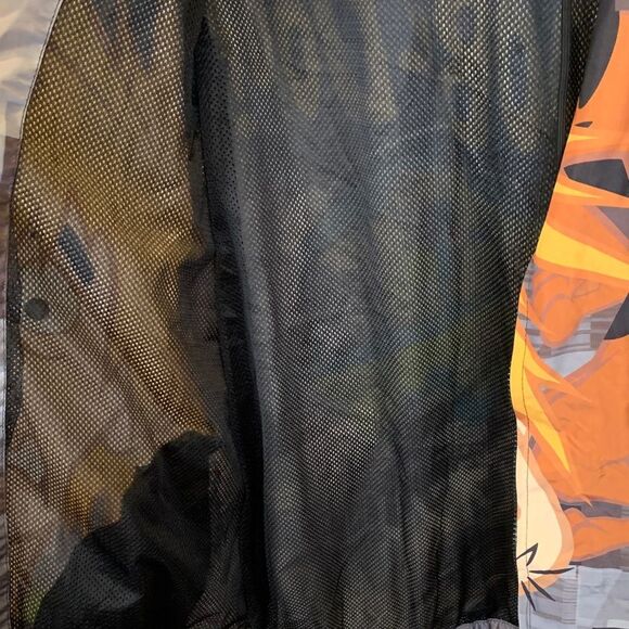 Scooby-Doo Mens Graphic Hoodie raincoat Black zip up size large members only - Picture 13 of 14